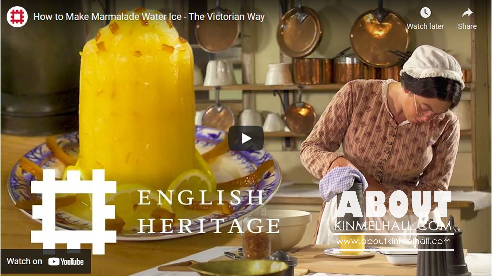 Education Resources - Victorian Cookery Session 8 by English Heritage