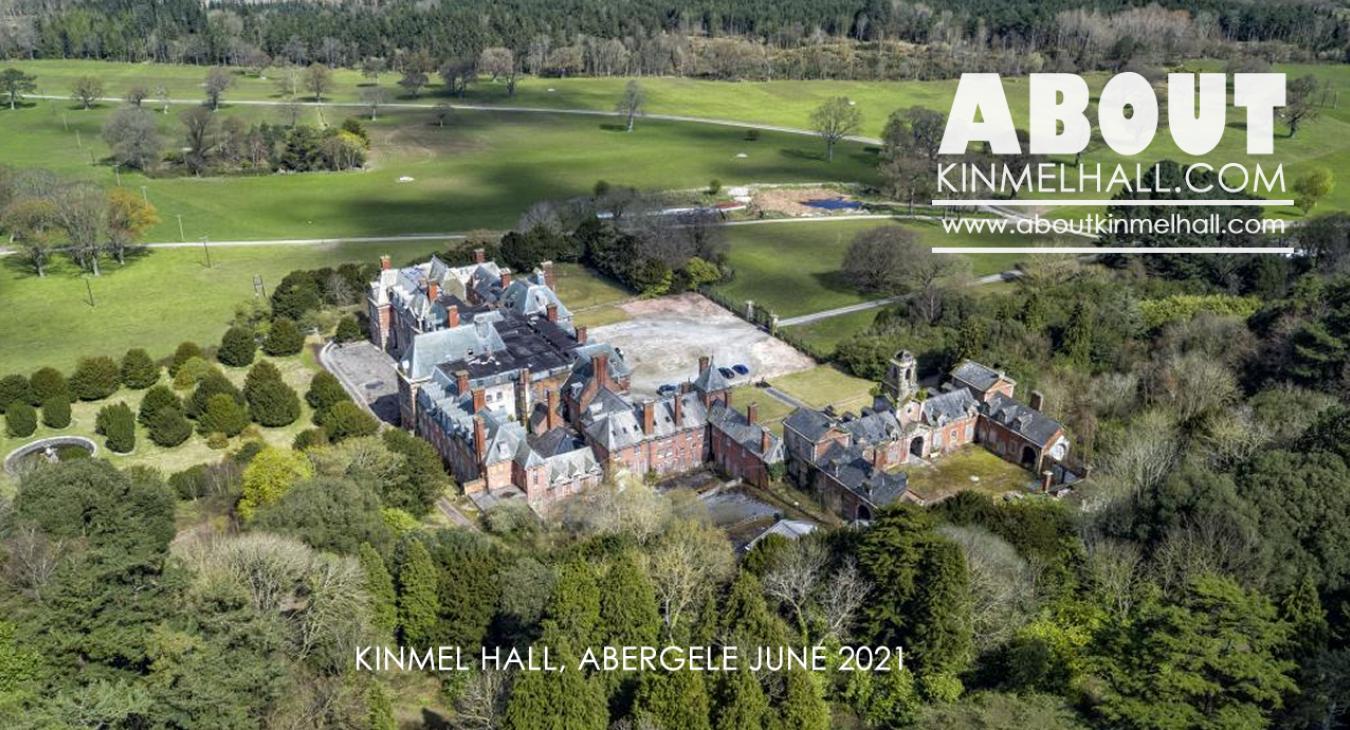 Kinmel Hall After Years of Neglect June 2021