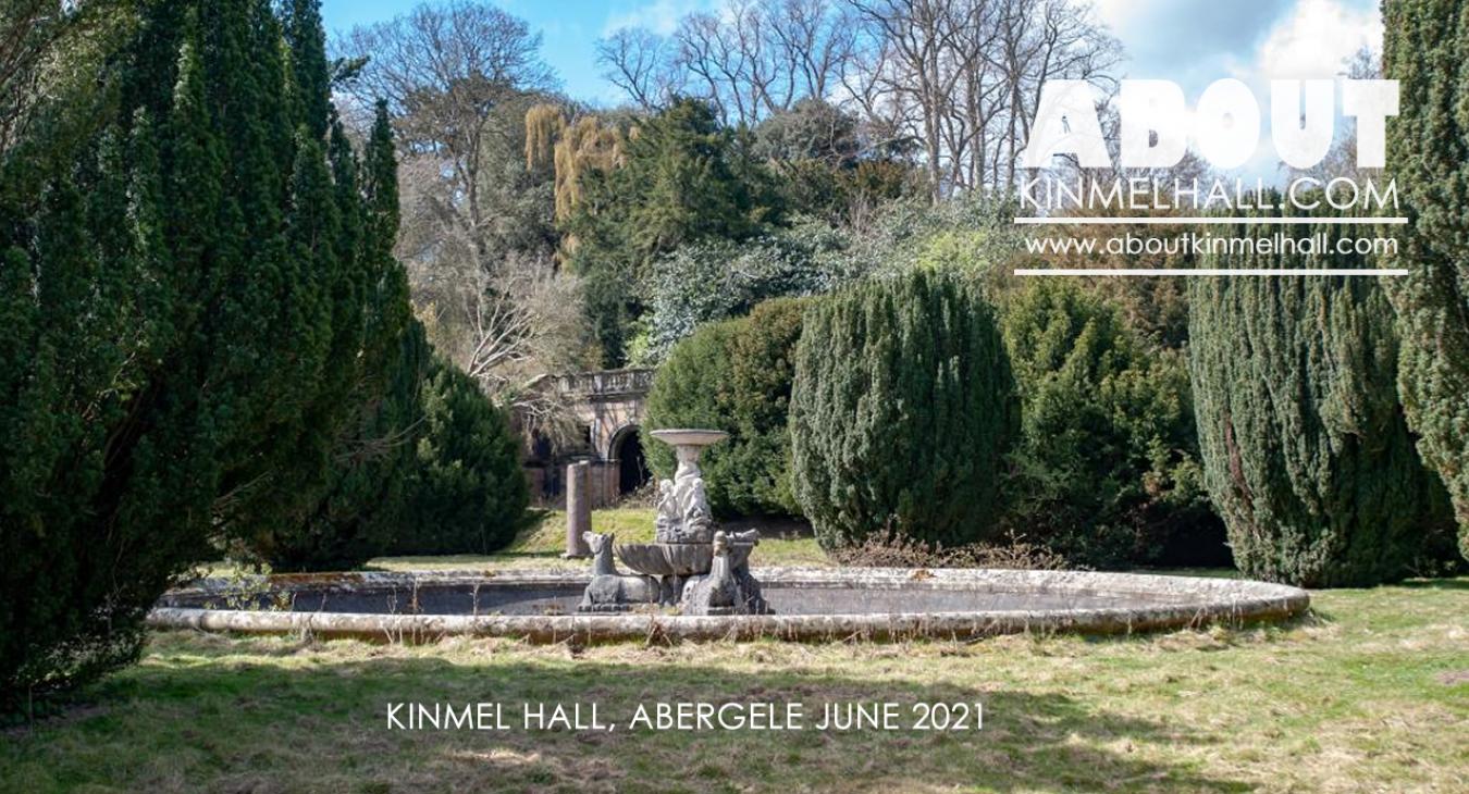 Kinmel Hall After Years of Neglect June 2021