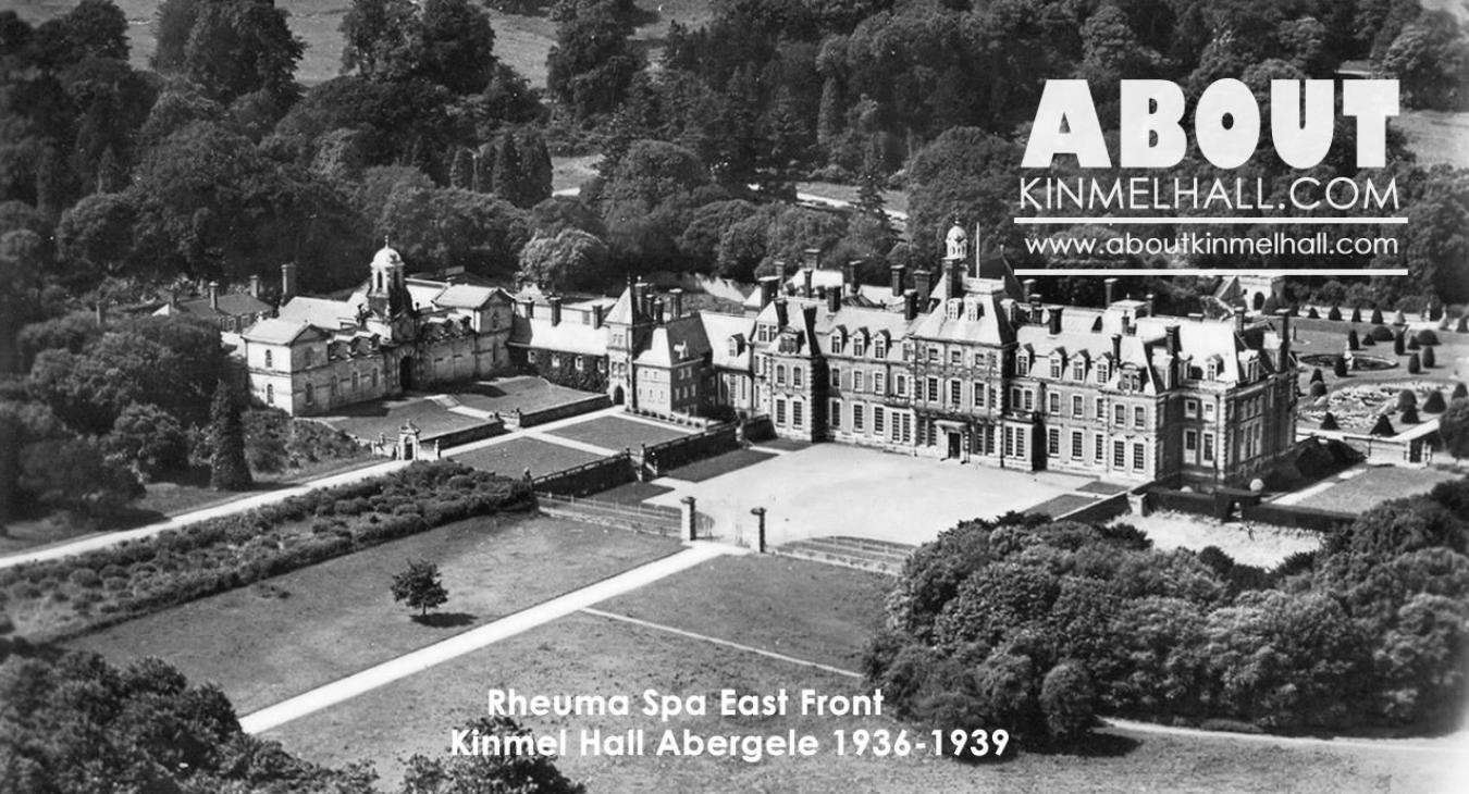 Kinmel Hall Rheuma Spa East Front 1936-1939