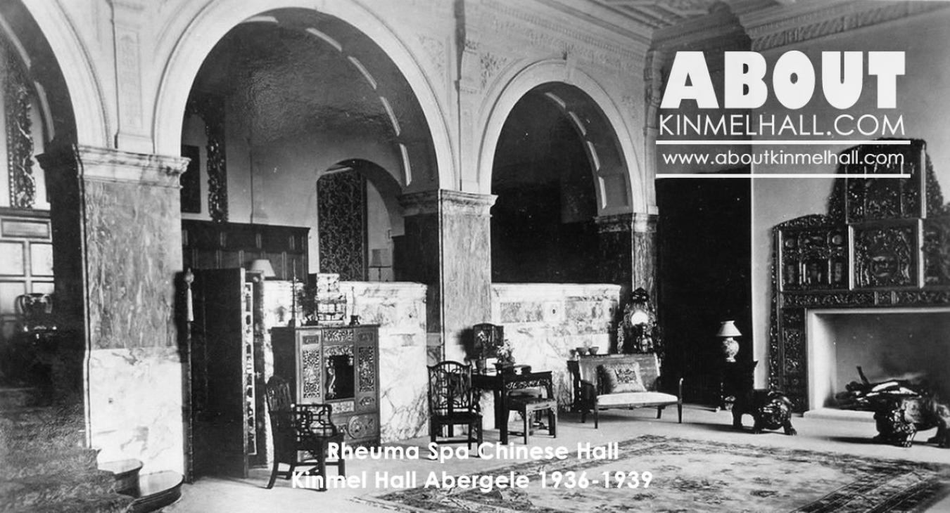 Kinmel Hall Rheuma Spa Chinese Hall 1936-1939