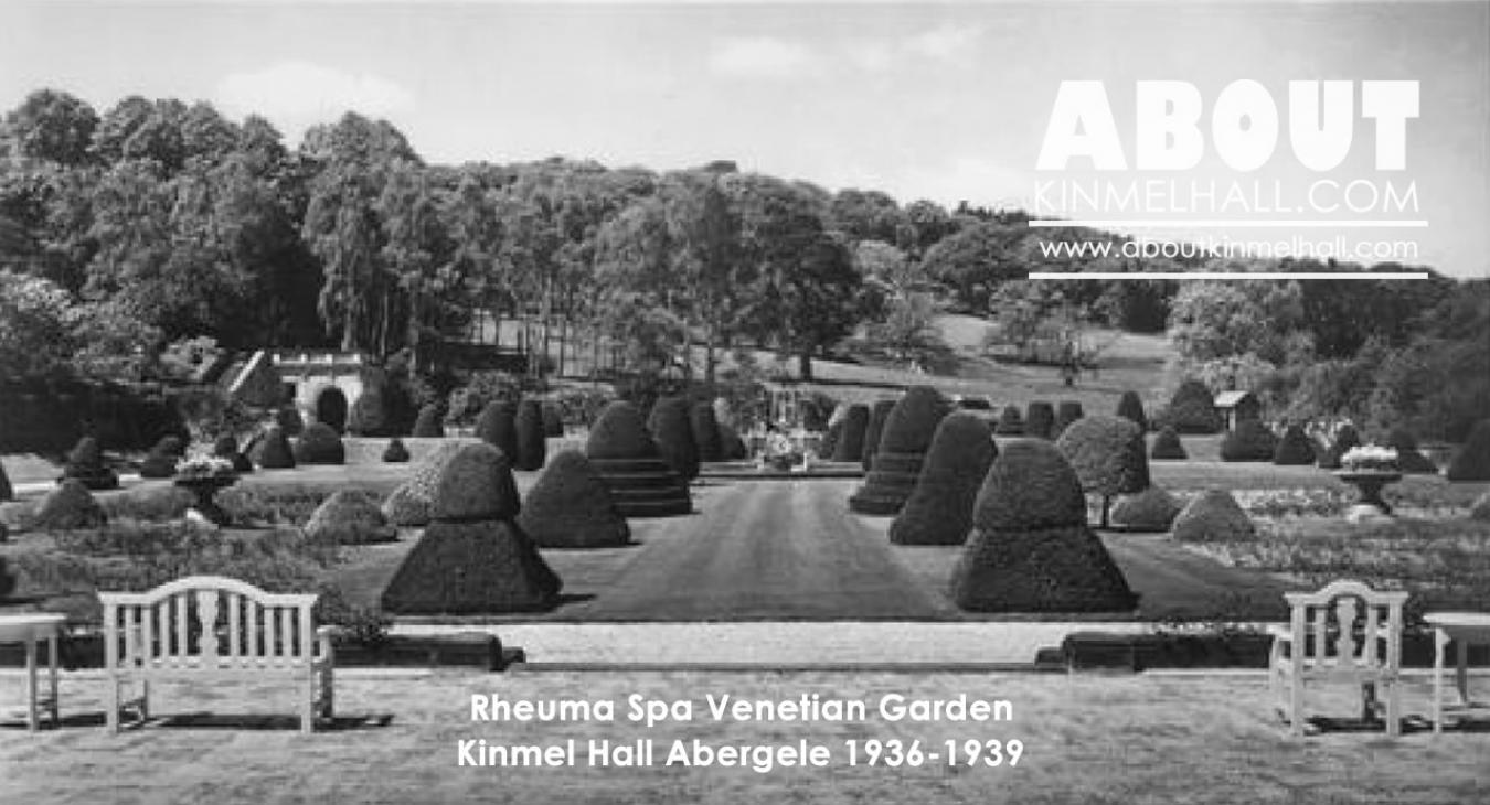 Kinmel Hall Rheuma Spa Venetian Garden 1936-1939