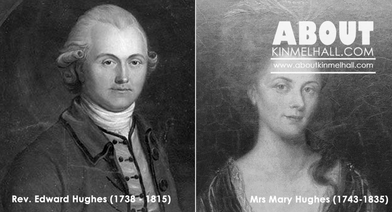 Portraits of Rev Edward Hughes of Kinmel Park and his wife Mary Hughes