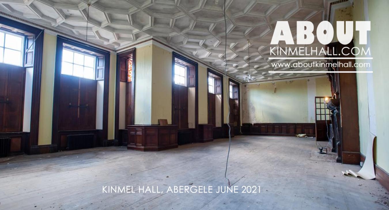 Kinmel Hall After Years of Neglect June 2021