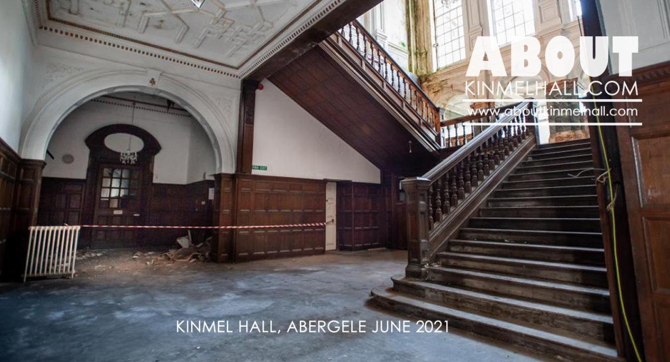 Kinmel Hall After Years of Neglect June 2021