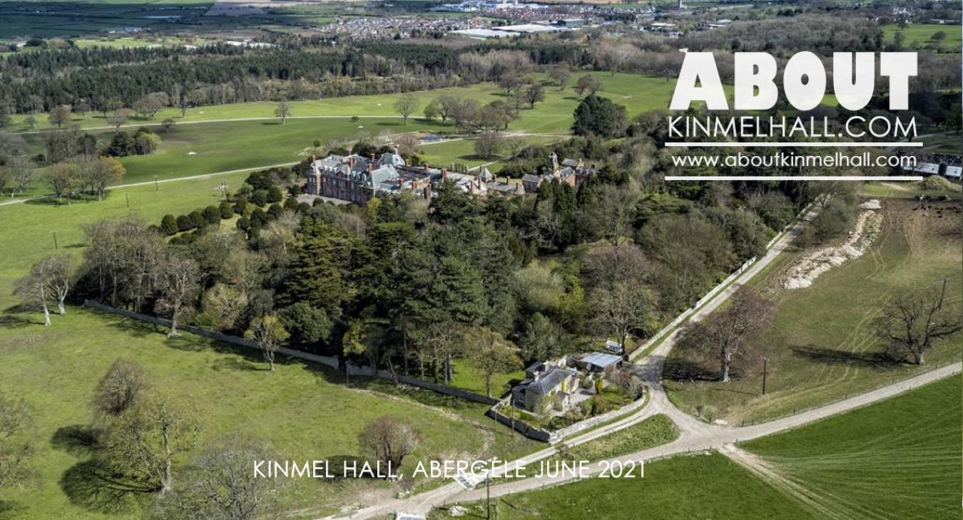 Kinmel Hall After Years of Neglect June 2021